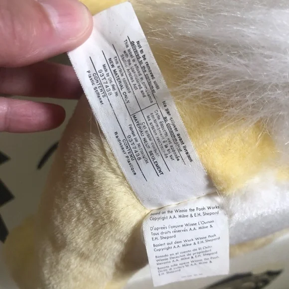 Rare Vintage Winnie The Pooh Pal Rabbit Plush - Picture 12 of 13